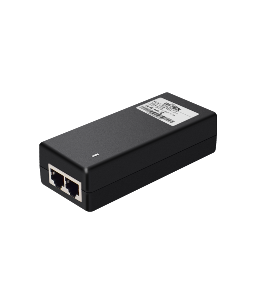 Injecteur PoE 2GE avec 2 ports RJ45 (60 W) la colonne vertébrale