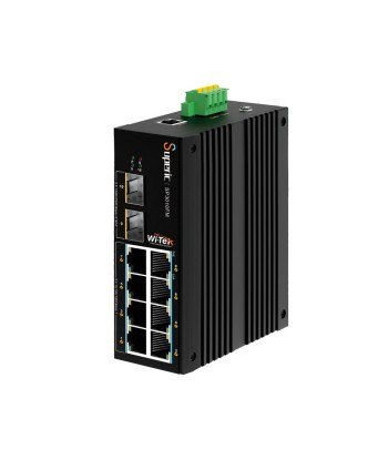 commutateur PoE industriel géré intelligent facile de liaison montante de fibre de 8GE+2*2.5G SFP votre restaurant rapide dans 