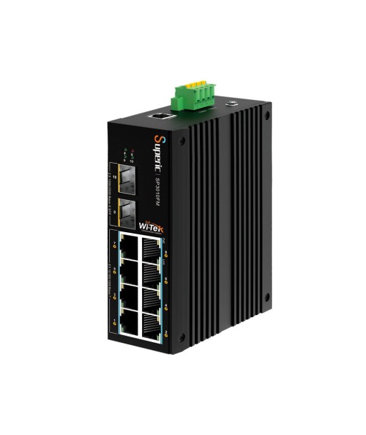 commutateur PoE industriel géré intelligent facile de liaison montante de fibre de 8GE+2*2.5G SFP votre restaurant rapide dans 