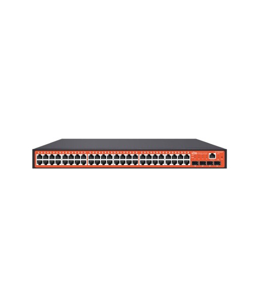 SNMP a géré le commutateur PoE Gigabit 48V 802.3af/at 48GE+4*10G SFP+ 802.3af/a de technologie