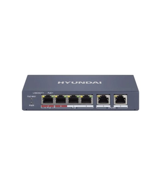 Switch intelligent Hi-PoE 4 ports PoE 100 Mbps s'inspire de l'anatomie humaine