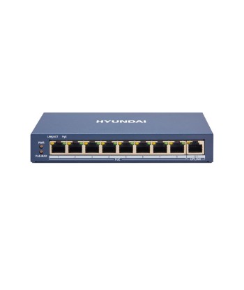 Switch intelligent PoE 8 ports RJ45 PoE100 Mbps Livraison rapide