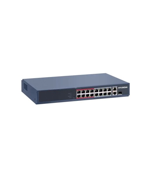 PoE Switch avec 18 ports cuivre 10/100 + 2 combo 1000. PoE 230W france