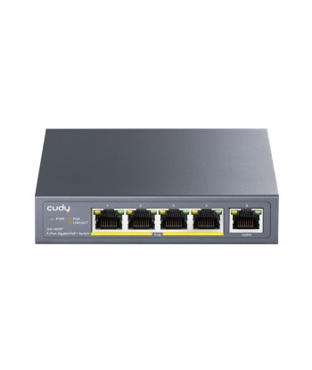 Commutateur Gigabit PoE+ 5 ports 60 W Amélioration de cerveau avec