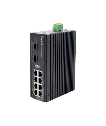 Commutateur PoE industriel géré par L2 de liaison montante de fibre de 8GE+2*2.5G SFP avec PoE 8 ports 2023