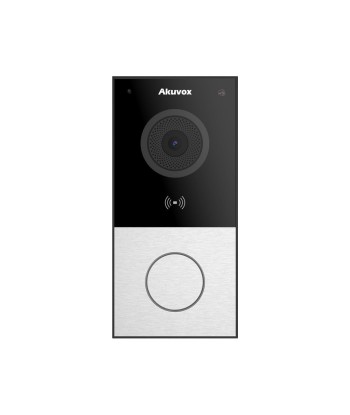 Interphone vidéo SIP ultra compact avec 1 bouton, caméra grand angle 123° et 2 MP pas chere