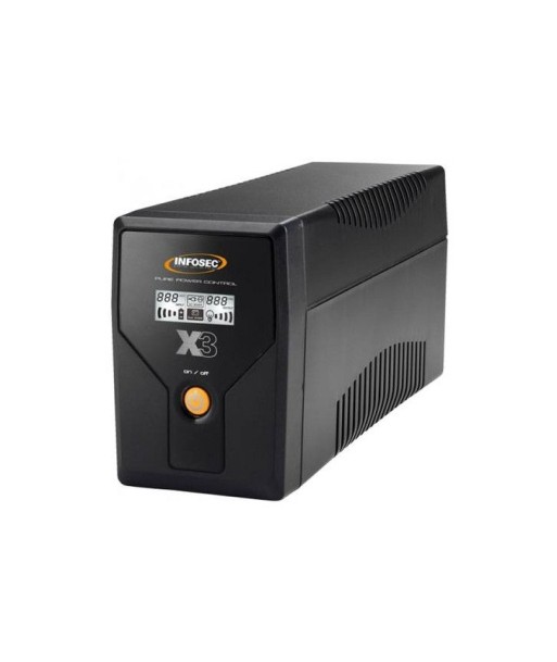 Infosec X3 EX LCD USB 2000 alimentation d'Ã©nergie non interruptible InteractivitÃ© de ligne 2 kVA 4 sortie(s) CA prix pour 