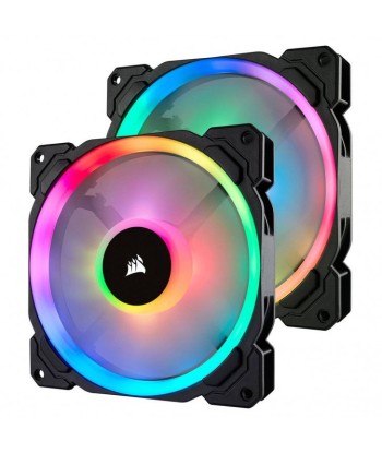 CORSAIR LL140 Pro LED RGB 140mm Pack de 2 JUSQU'A -70%! 