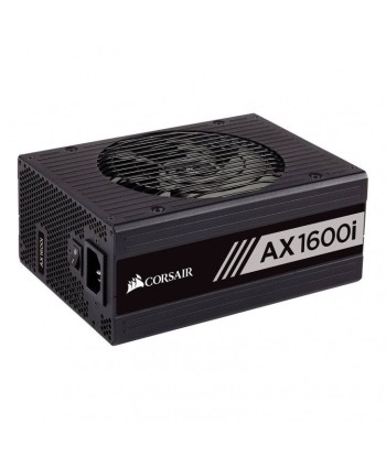 CORSAIR AX1600 i - 80 Plus PLATINUM brillant des détails fins