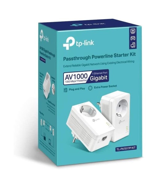 TP-LINK TL-PA7017P KIT(FR) - Kit CPL AV1000 sur le site 