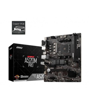 MSI A520M PRO d'Europe débarque