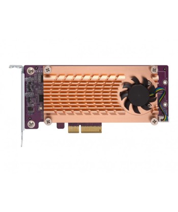 QNAP (QM2-2S-220A) PCIe SSD expansion card (PCIe Gen2 x2)*2906 Les magasins à Paris et en Île-de-France