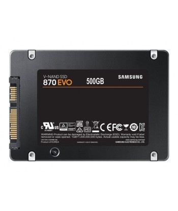 Origin Storage MZ-77E500B/EU disque SSD 500 Go 2.5" SÃ©rie ATA III V-NAND l'évolution des habitudes 