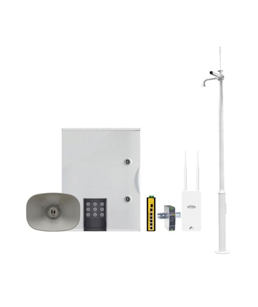 KIT D'ALIMENTATION RUE (ALIMENTATION INTERMITTENTE)+PERSONNEL+MÉGAPHONE+RAYTEC FOCUS Paris Déstockage Promo