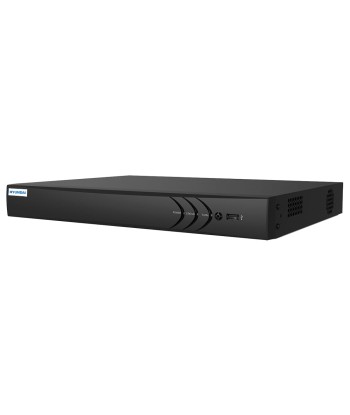 Enregistreur NVR 16 canaux 8MP 160Mbps H265+ HDMI SATAx2 POEx16 À commander